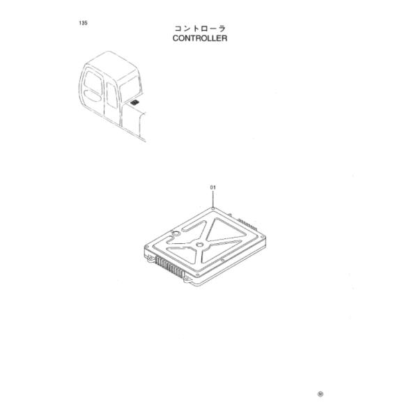 Части конструкции доски компьютера регулятора экскаватора ХИТАЧИ ЭС200-5 4372490 запасные