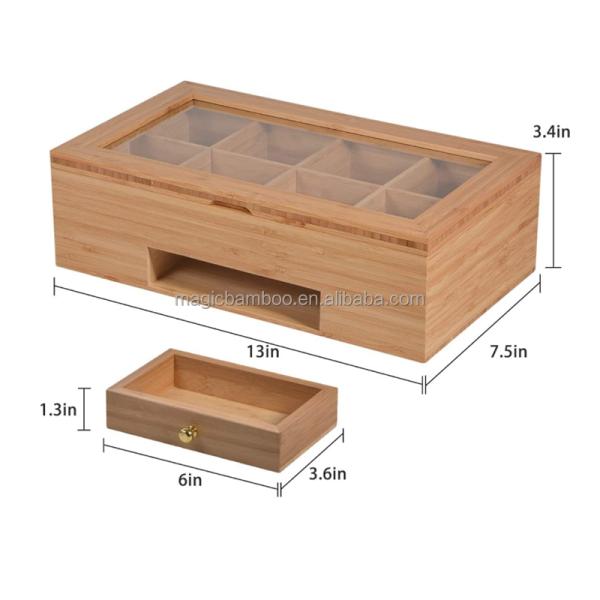 Современный дизайн натуральный бамбуковый чайный мешок