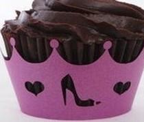 Nice color cupcake wrappers for cake decorate