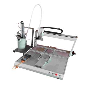 Three Axis Automatic Glue Dispenser 220V Silicone Dispensing Systems 500mm/sec