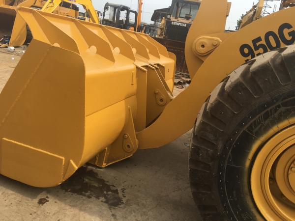 CAT 950G 966G Used Wheel Loader with 4.4L Turbocharged Diesel Engine