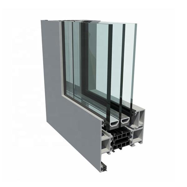 OEM Aluminum Window Profiles Mullion Equal / Unequal Bead Aluminium Extrusion Profiles