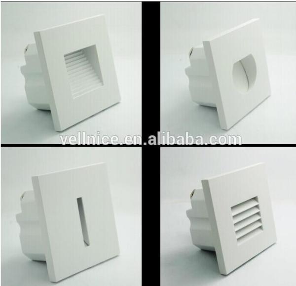 IP65 Recessed Mount Exterior Outdoor LED Step Lights Waterproof Outdoor Deck Lighting Square