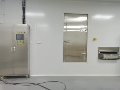 Único congelador espiral da correia de Iqf menos 40c 1200kg/H 48 quilowatts para a carne