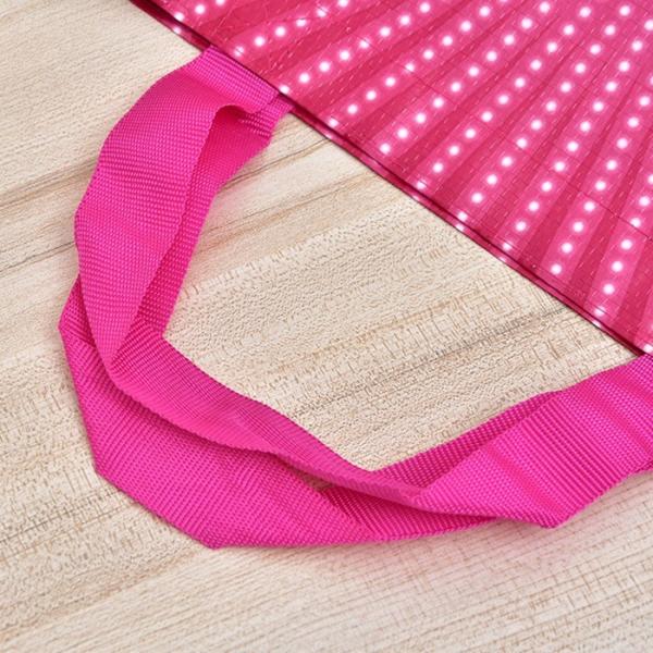 OEM Coated Non Woven Shopping Bag / Foldable Non Woven Gift Bags