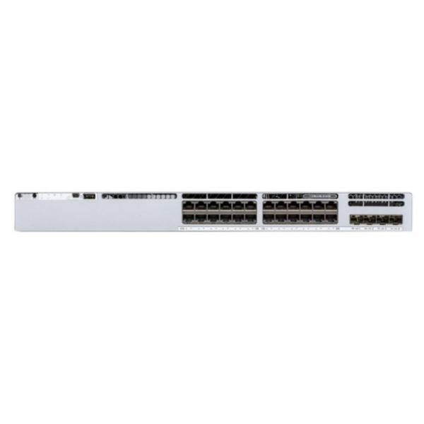 C9300-24S-E Cisco Ethernet Switch 24 Port Gigabit Fiber SFP With Modular Uplinks