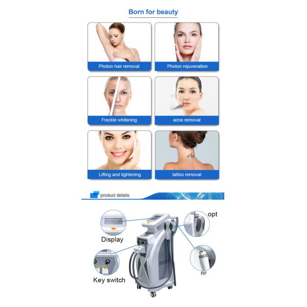 4IN1 Dual Screens IPL Laser Hair Removal Machine 480nm-690nm