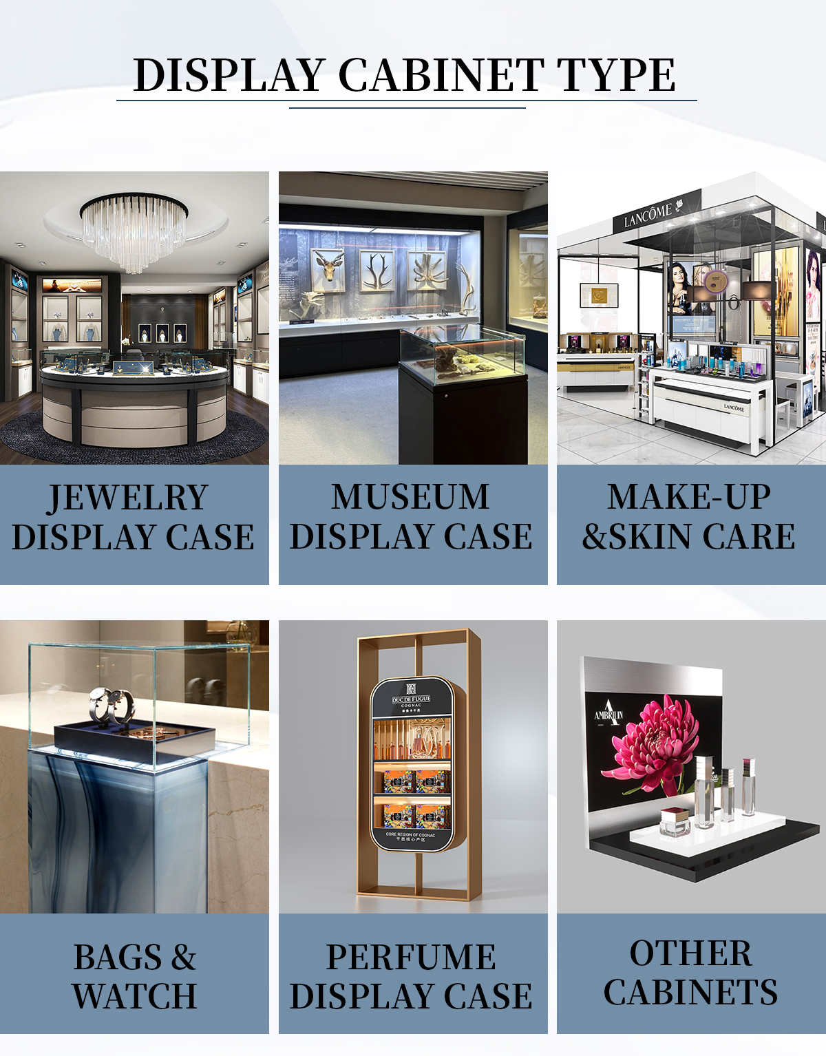 Wooden Eyeglass Display Cabinet Optical Shop Showcase Furniture