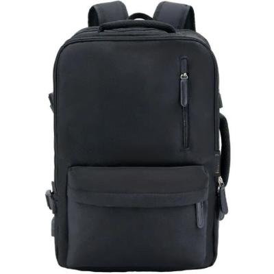 Custom Laptop Rucksack Travel Backpack Bag Black Backpack For Men