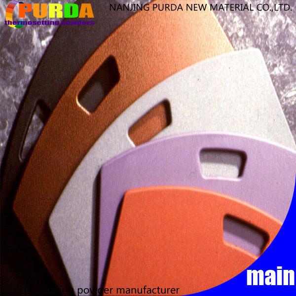 Pantone Color Polyester Powder Coating , Anti Corrosion Powder Coating