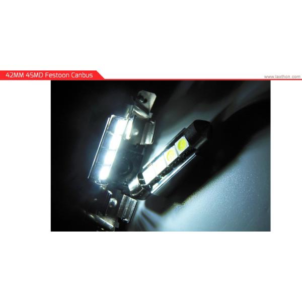 Super Bright 42mm LED Interior Car Light Bulbs 5050 SMD Festoon C5W Canbus Led License Plate Light