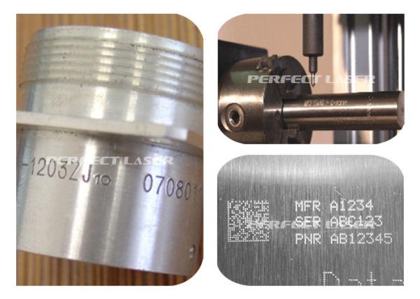 Máquina de marcação por punção rotativa inteligente com precisão de 0,01 mm para superfície de metal e plástico