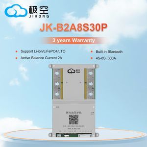 Jk BMS Active Balance BMS B2a8s30p Smart BMS 300A LiFePO4 Li-ion Lto Battery BMS Li-ion LiFePO4 314ah 304ah Lto Battery BMS