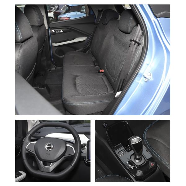 JMEV EV3 Pure Electric High Speed 100Km/h 4 Four Wheel Electric Vehicle 0km Best Used Car with 2390mm Wheel Base 2023