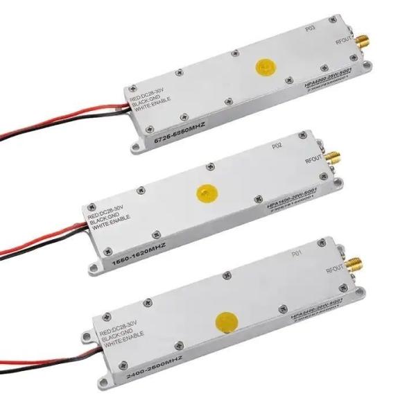 2.4G 10W 2400-2500MHz GaN Anti Drone Module for Anti Drone System Poland RF Module PA Module