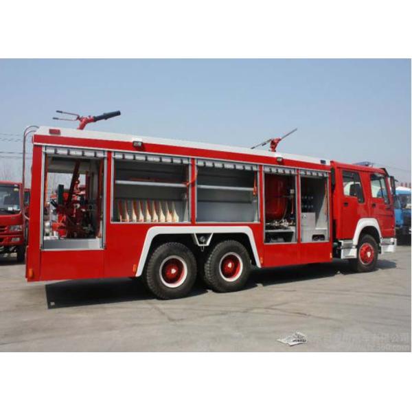 пожарная машина спасения Pumper пены воды 6X4 LHD