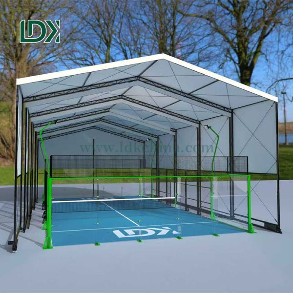 Factory Direct Padel Court Roof System for Commercial Installation