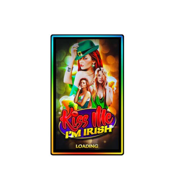 300cd/m2 32inch Gaming Pcap Touch Screen Led Lights Ring For Vertical Gaming Monitor