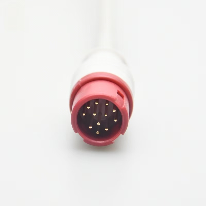 ISO13485 Certified IBP Transducer Cable 2.8 Meter Pressure Cable 12 Pin
