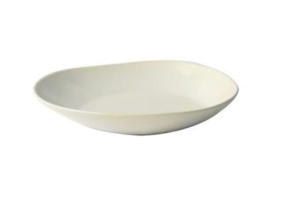 8 Organic Shaped Ceramic Salad Bowl Reactive Color With PDF Approved