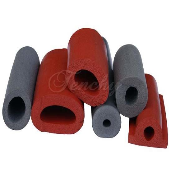 Tubulação flexível macia resistente ao calor, da esponja do silicone alongamento 250-400%