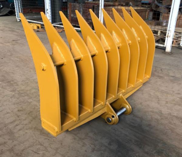 Material de Rake Bucket Steel Q355B da máquina escavadora Cat320 para de 45 toneladas de 20 toneladas