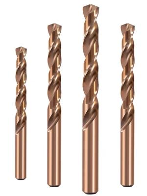 CNC Tool Straight Shank Twist Drill High Hardness For Stainless Steel Cobalt Twist Drill