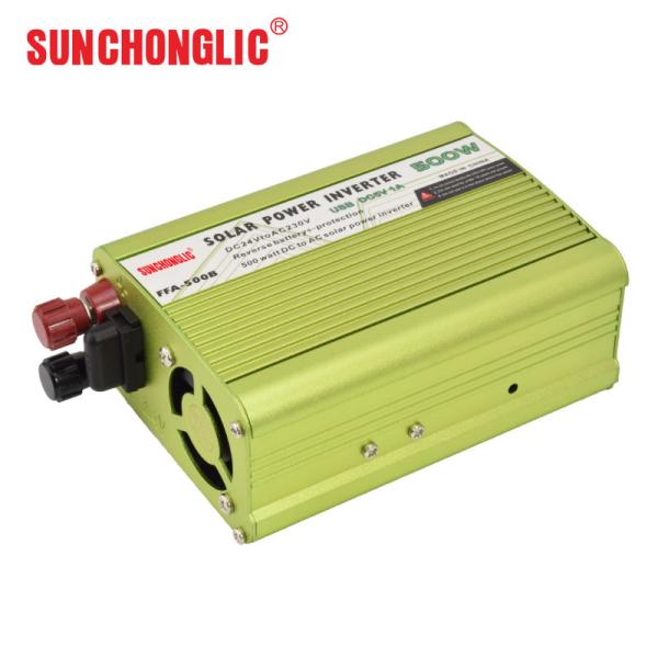 500va Modified Sine Wave Inverter With USB 5V 1A 24V DC Output AC 220V