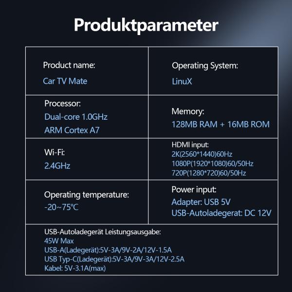 Universal Android Carplay Box with 1080P HDMI Output 58x15mm