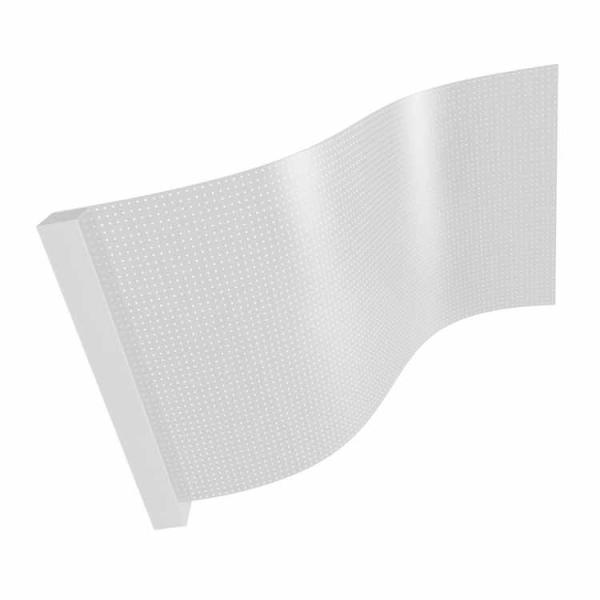 The lightest thinnest 480*960mm full color waterproof led transparent film screen for indoor outdoor window