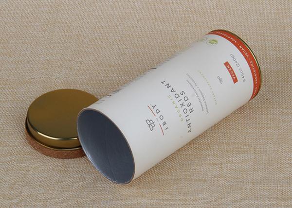 Eco - o alimento secado papel de empacotamento do cartão do tubo de papel amigável pode empacotando