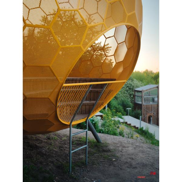 SCULPTURE of Park Amusement Facilities for Outdoor Children's Playground Construction