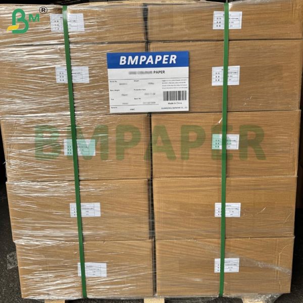 25gsm 28gsm Printable Straw Wrapping Paper Slitting Rolls 29mm x 6000m