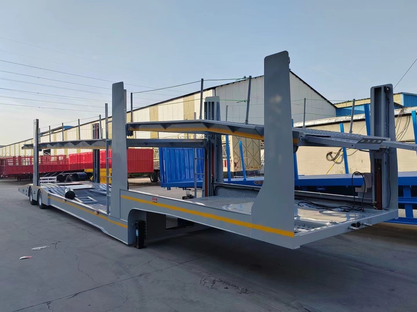 Евро стиль 2/3оси 9t/10t/11t Двойной классовый трактор буксирующий полуприцеп с ABS Ebs