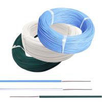 A prata 22AWG resistente ao calor chapeou o fio expulso de cobre da isolação de PFA