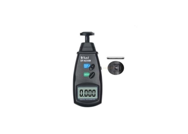DT-6235B 0.5 RPM Laser Photo Tachometer Auto Memory Electric RPM Meter