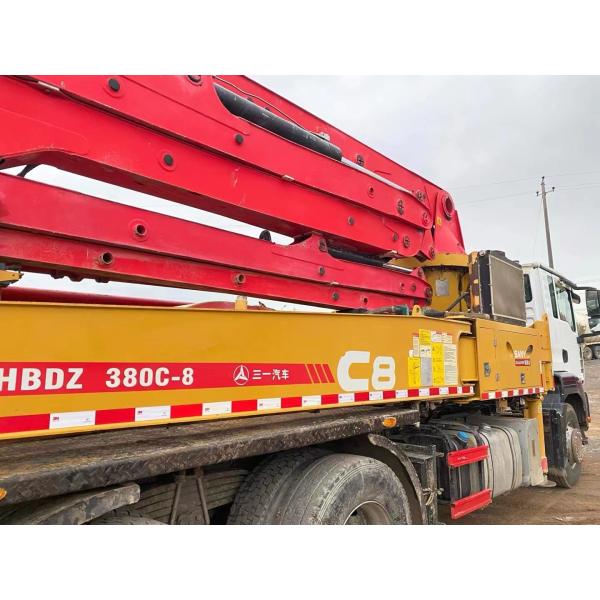 Компания тяжелых грузовых грузовых автомобилей SANY 28T 38 метров