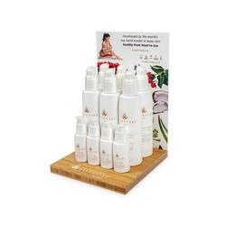 Countertop Makeup Display Units Biodynamic Cosmetic Shop Display Stand