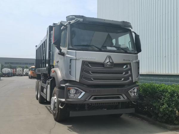 SINOTRUK HOWO N7 Cab Tipper Dump Truck LHD 6X4 400HP Diamond Silver