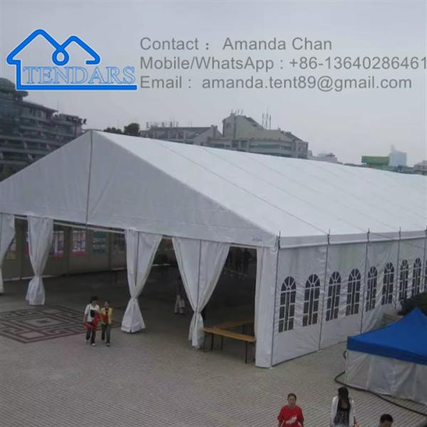 Large Waterproof Aluminum Alloy Temporary Building Industrial Storage Tent