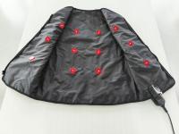 Nouveau modèle : gilet de sauna infrarouge lointain avec 12 lumières rouges de 660 nm, pour usage domestique ou commercial