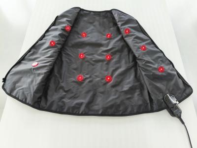 New Model 12pcs 660nm Red Lights Far Infrared Sauna Waistcoat for Home Use or Commercial