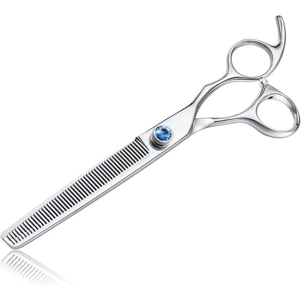 Forged Steel Salon 30 Teeth Sharp  Dog Hair Trimming Scissors