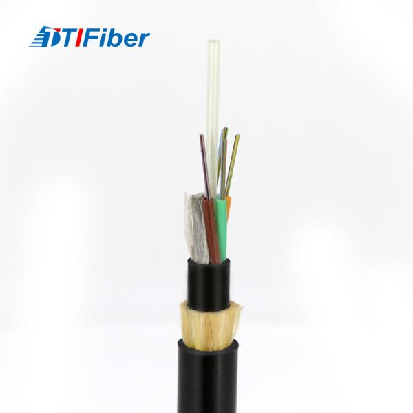 ADSS Fibre Optic Cable PE HDPE Single Mode Outdoor Customizable
