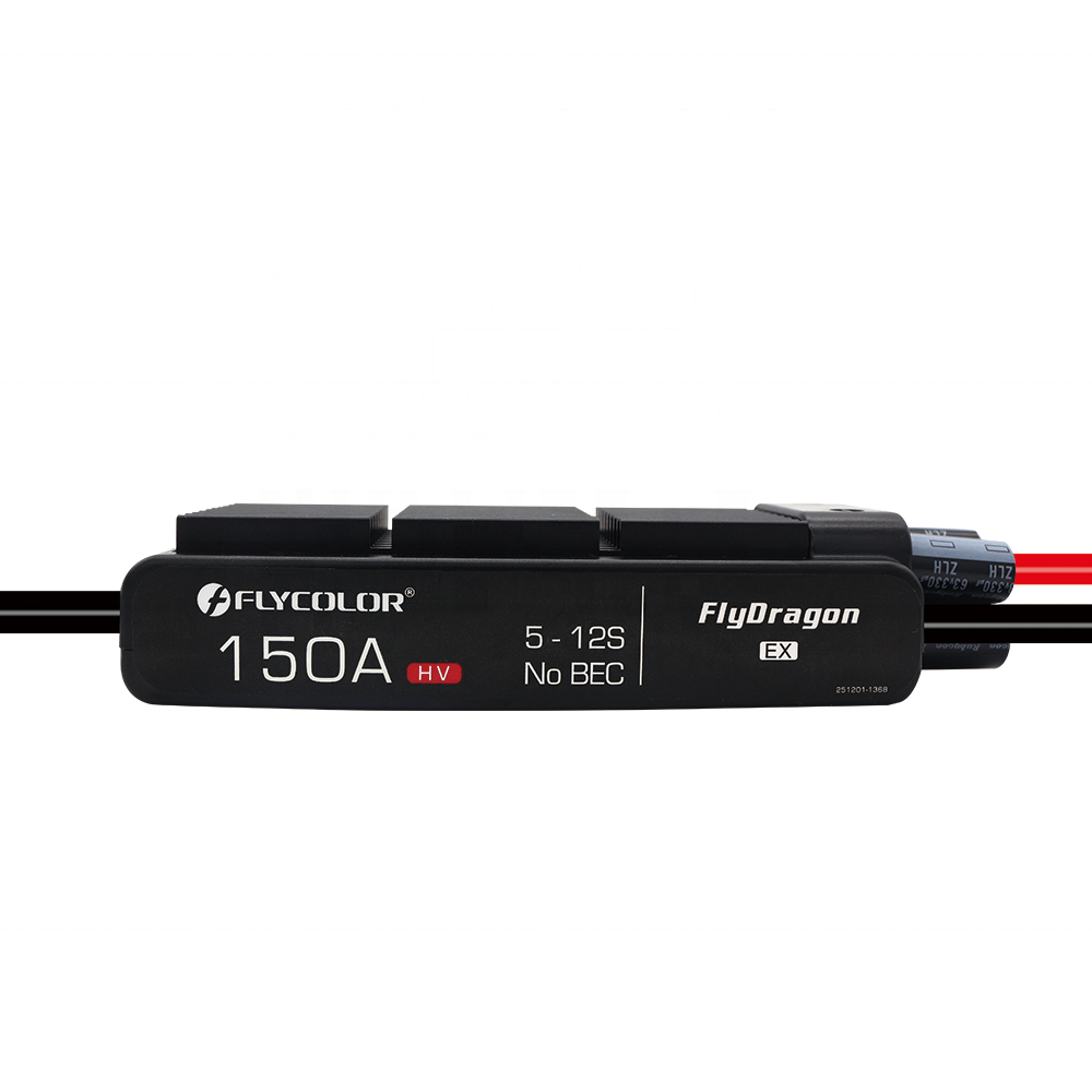 Flycolor 150A ESC with FlyDragon 5-12S HV OPTO for RC Hobby Models Fixed-wing Aircraft UAV Helicopter JP EDF Motor Made in