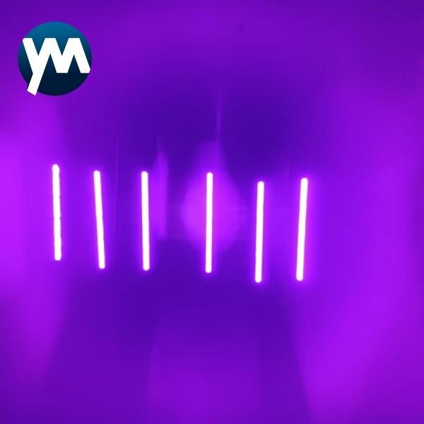 Fuente de luz lineal de 100W con refrigeración por aire para impresora plana de luz ultravioleta, luz LED UV para impresión y curado