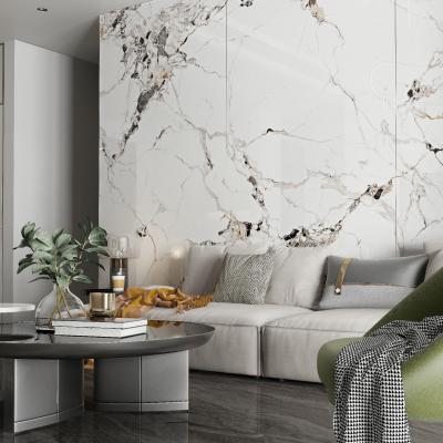 Water Absorption less than 0.5 percent porcelain bathroom floor tile offering random patterns excellent choice for bathroom renovation and construction