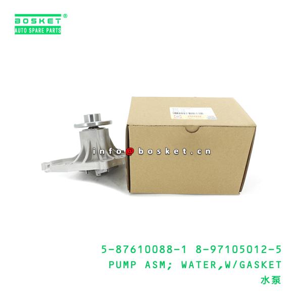 ISUZU NHR NKR NPR 4JG1 Water Pump Assembly With Gasket 5-87610088-1 8-97105012-5