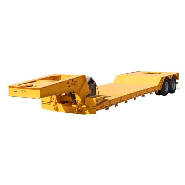 Прочный 9т самосвальный двухосевой низкоподвижный трейлер для строительного оборудования