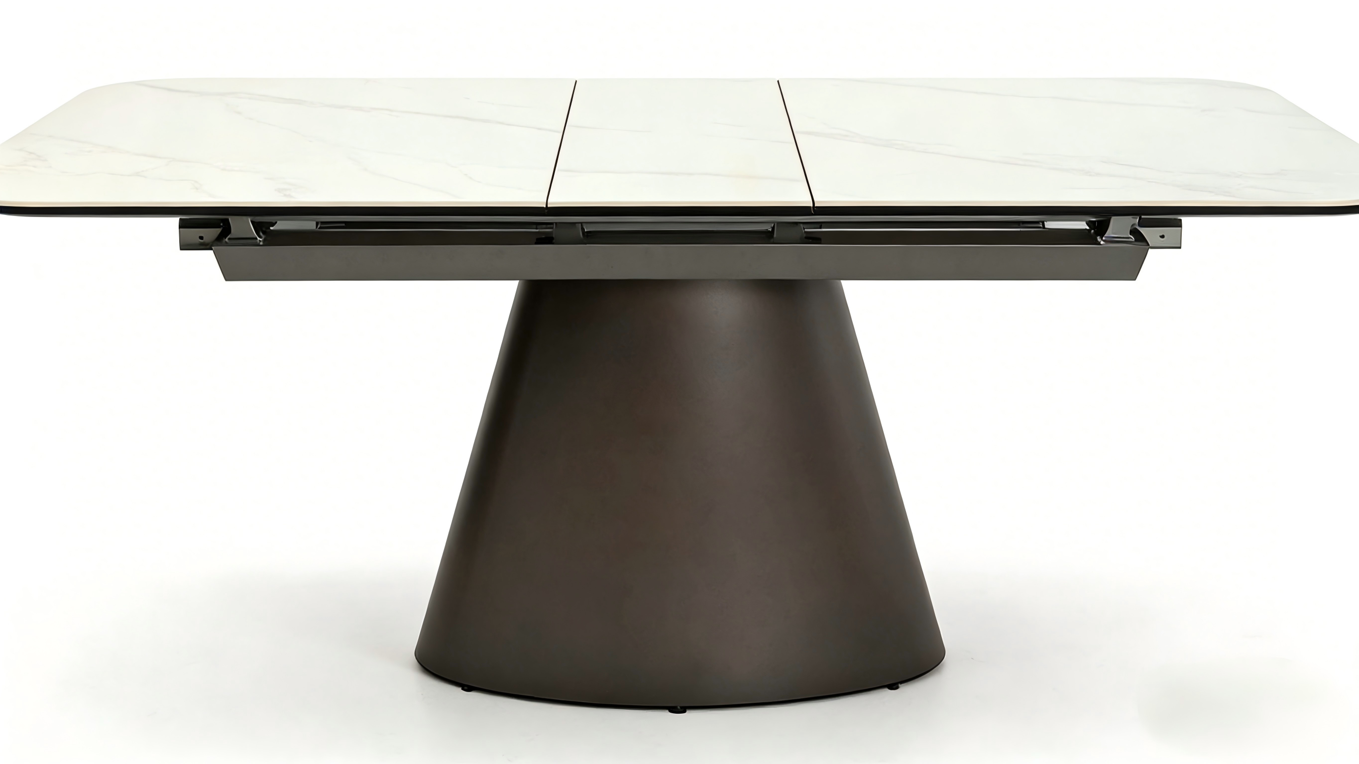 Extendable Dining Table With 12MM Thickness Sintered Stone Ceramic Table Top Metal Leg Multiple Functions Table Sets
